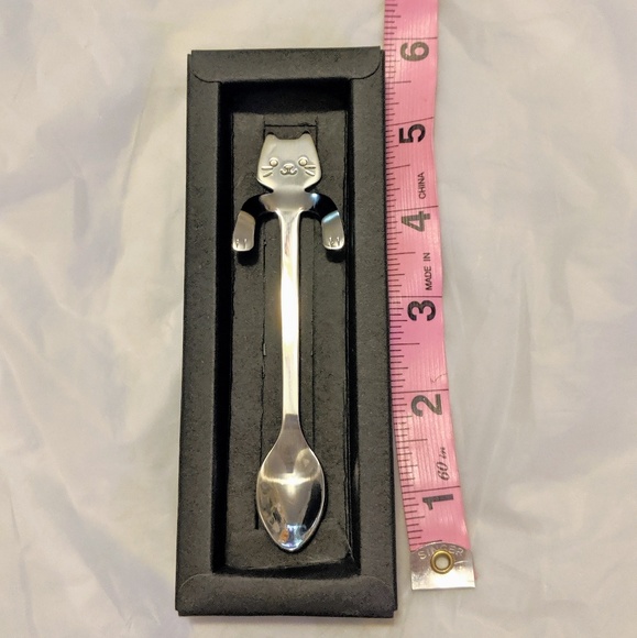 Cat Person's dream!!Cat Coffee/desert spoons - Picture 8 of 8